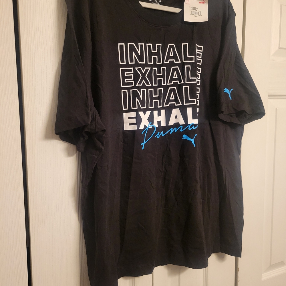 Puma Black Graphic Men's T-Shirt